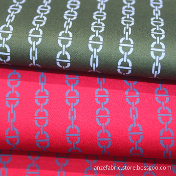 100% Cotton Sateen Printed Fabric